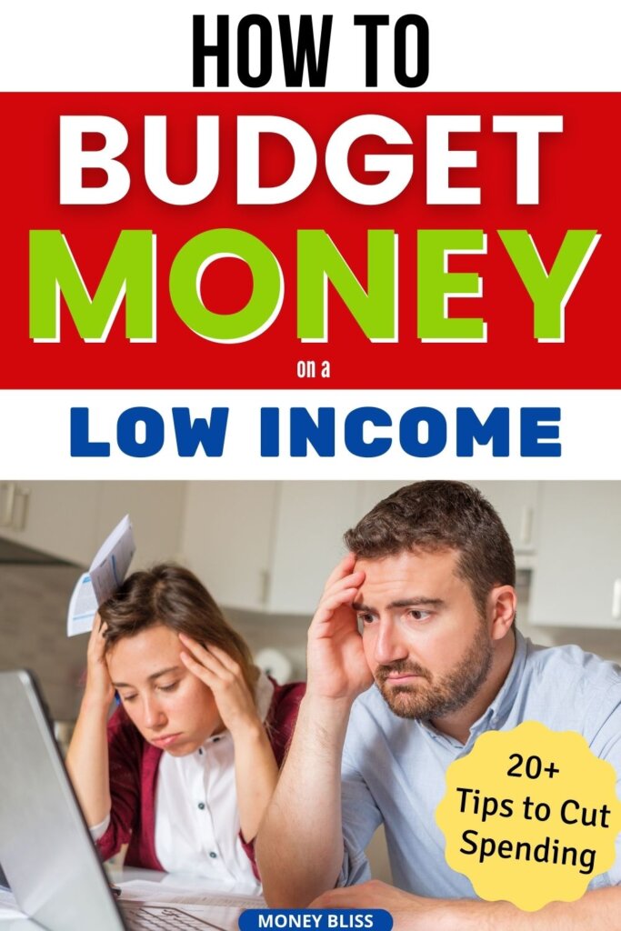 How to Budget Money on Low Income 20 Tips to Cut Spending Money Bliss