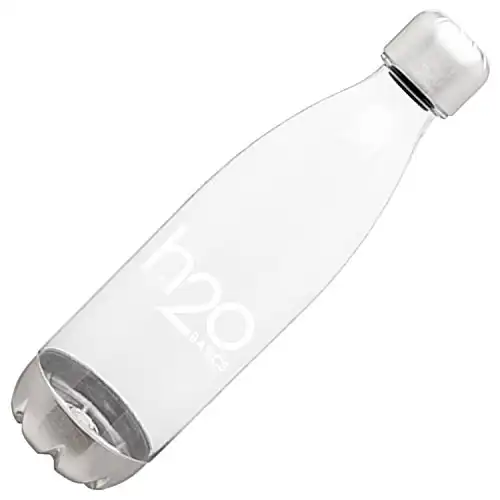 H2O Basics BPA-Free Sport Water Bottles 25 oz, Tritan Plastic, Reusable with Stainless Steel Leak Proof