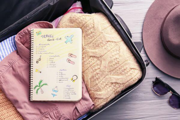 Image of travel essentials ideas for women to get on their next trip.