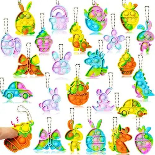 Easter Mini Pop Keychain Fidget Toys