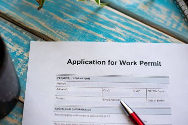 Picture of business or work permit for registration and legality steps to start a bookkeeping business.