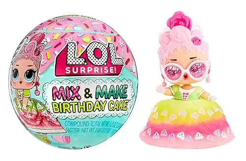 LOL Surprise Mix & Make Birthday Cake Tots with Collectible Doll