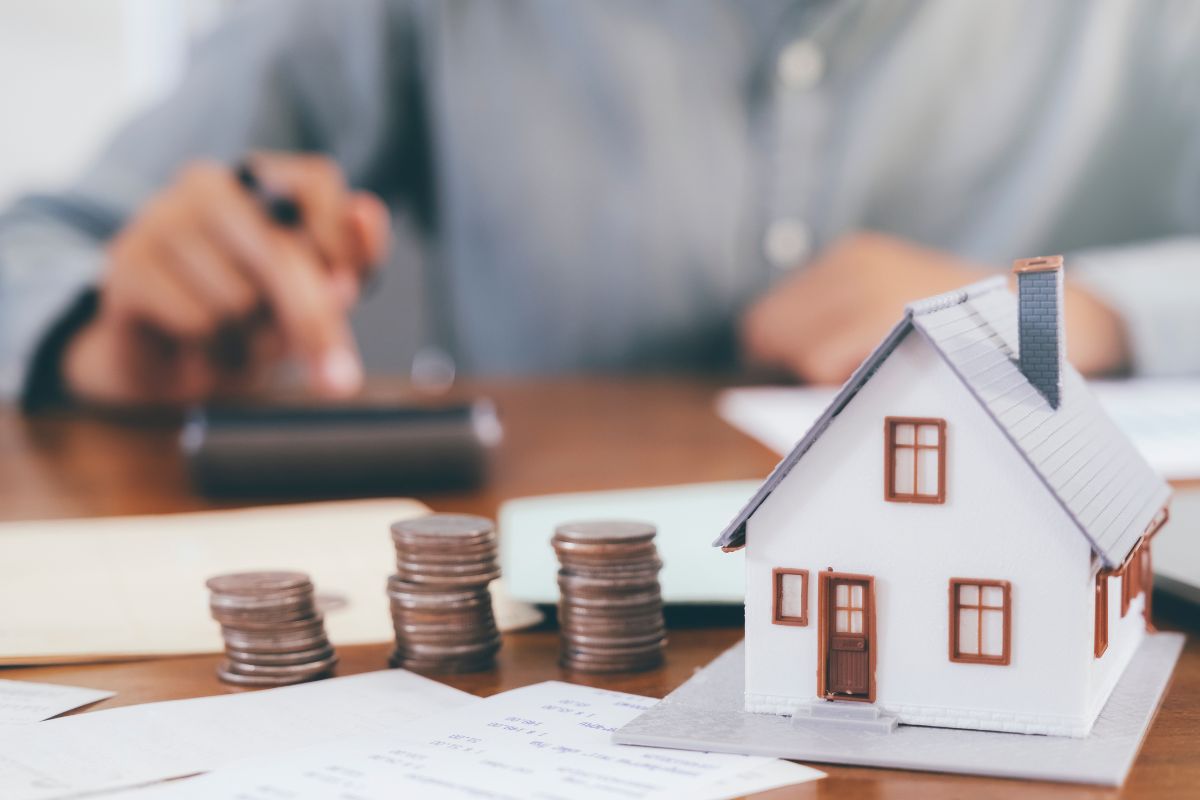 A man lowering his housing expenses.