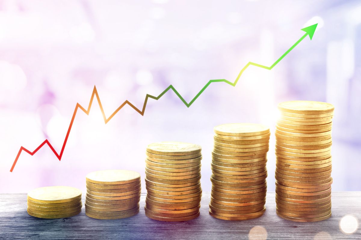 Image of a money investment.