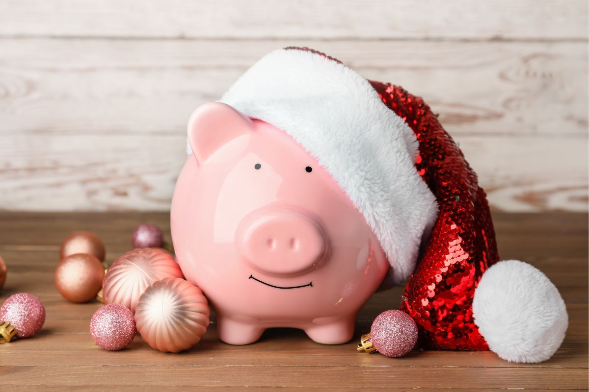 Picture of a Christmas savings.