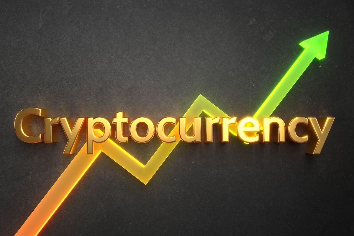 Pictures show a cryptocurrency.