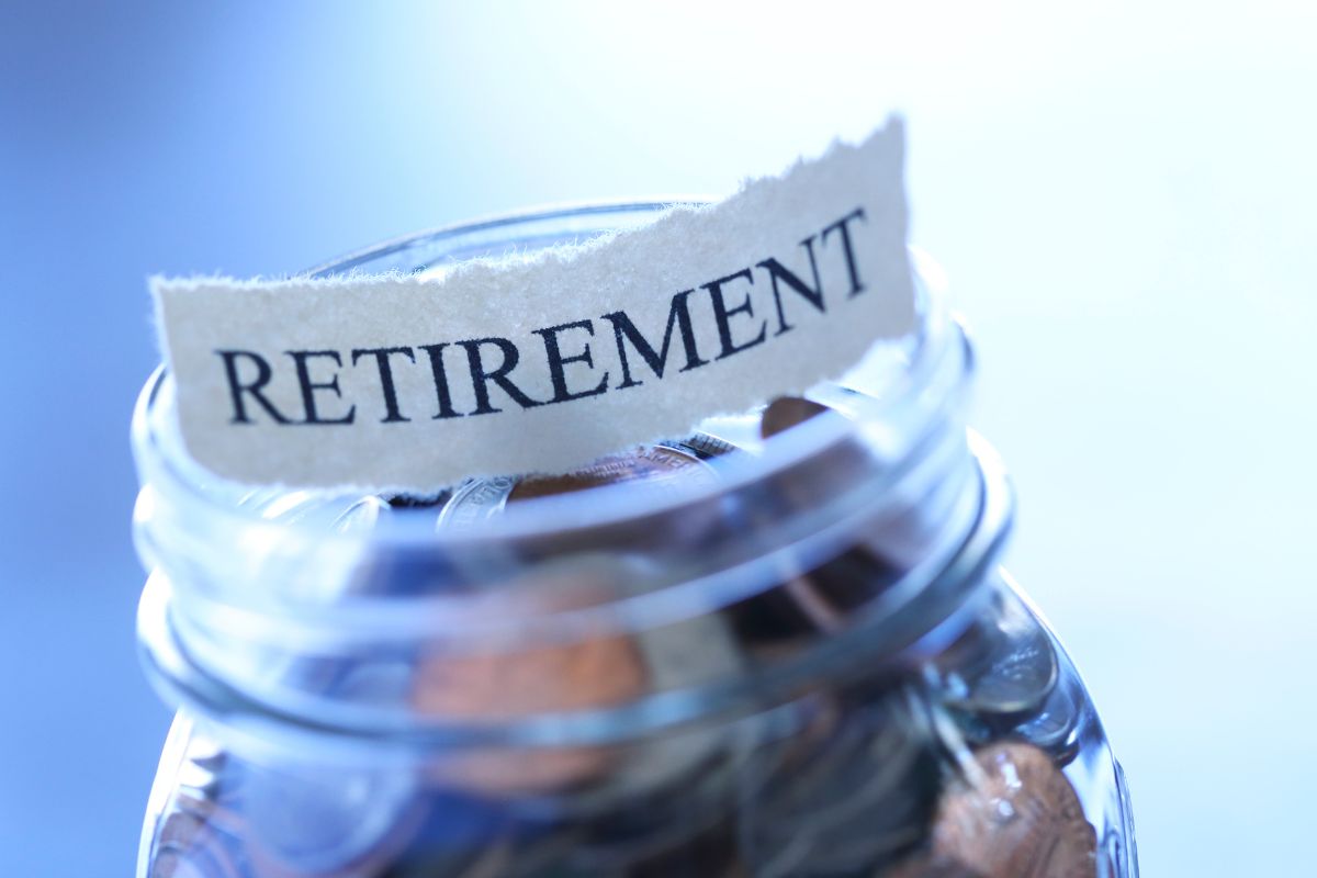 Image d'épargne pour la retraite.
