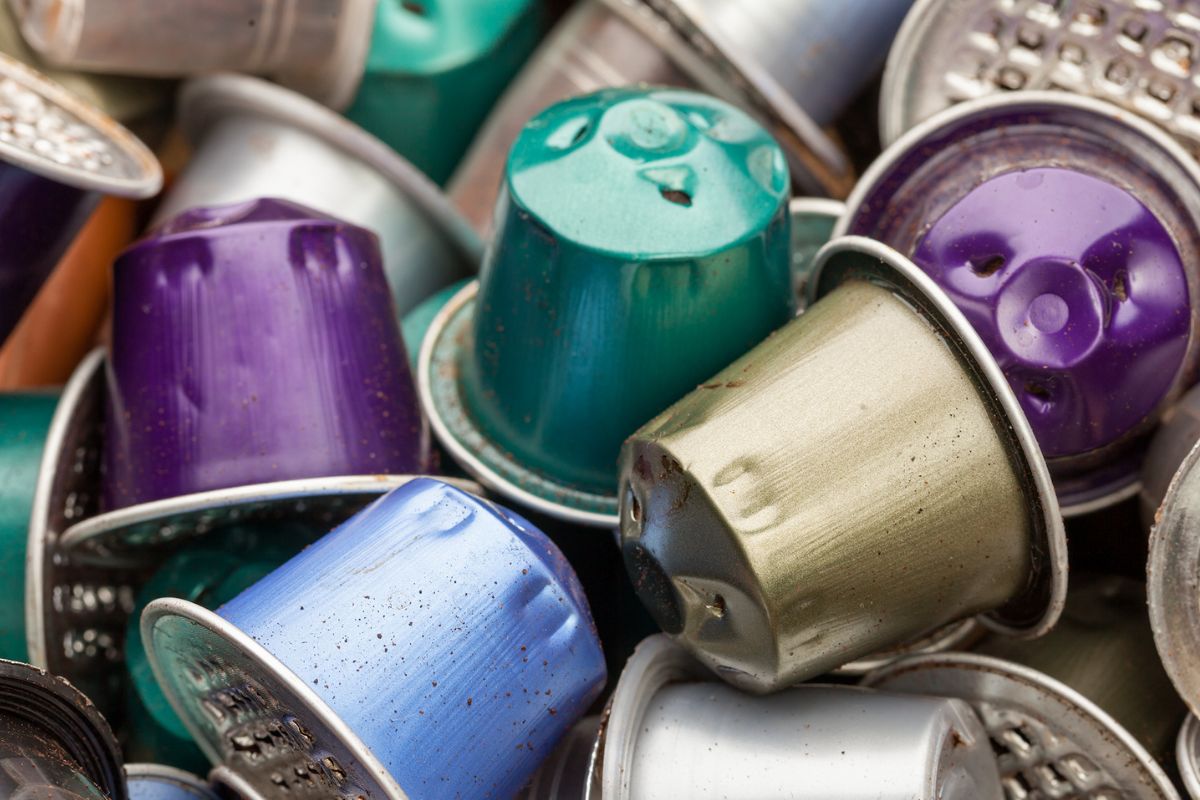The image shows coffee pods.