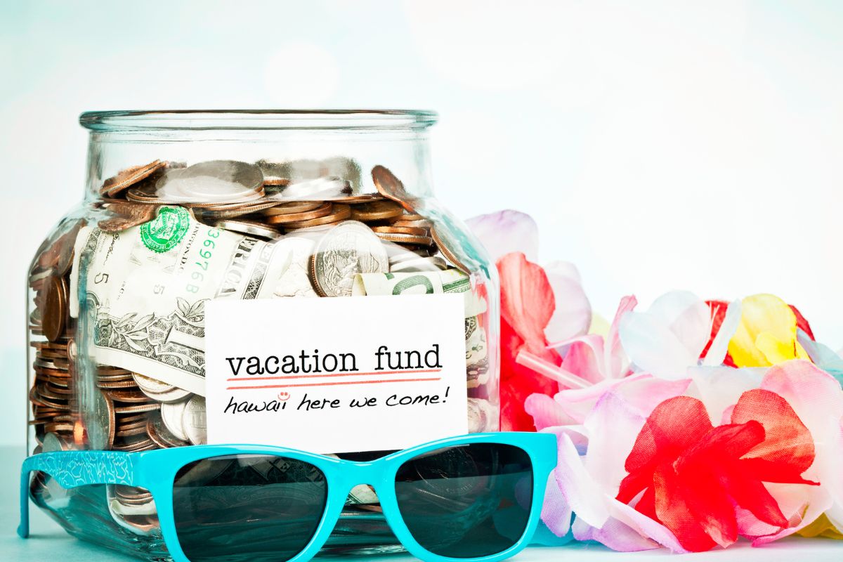 The picture shows a vacation fund.