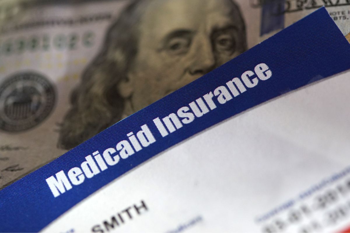 An image of a Medicaid insurance form.