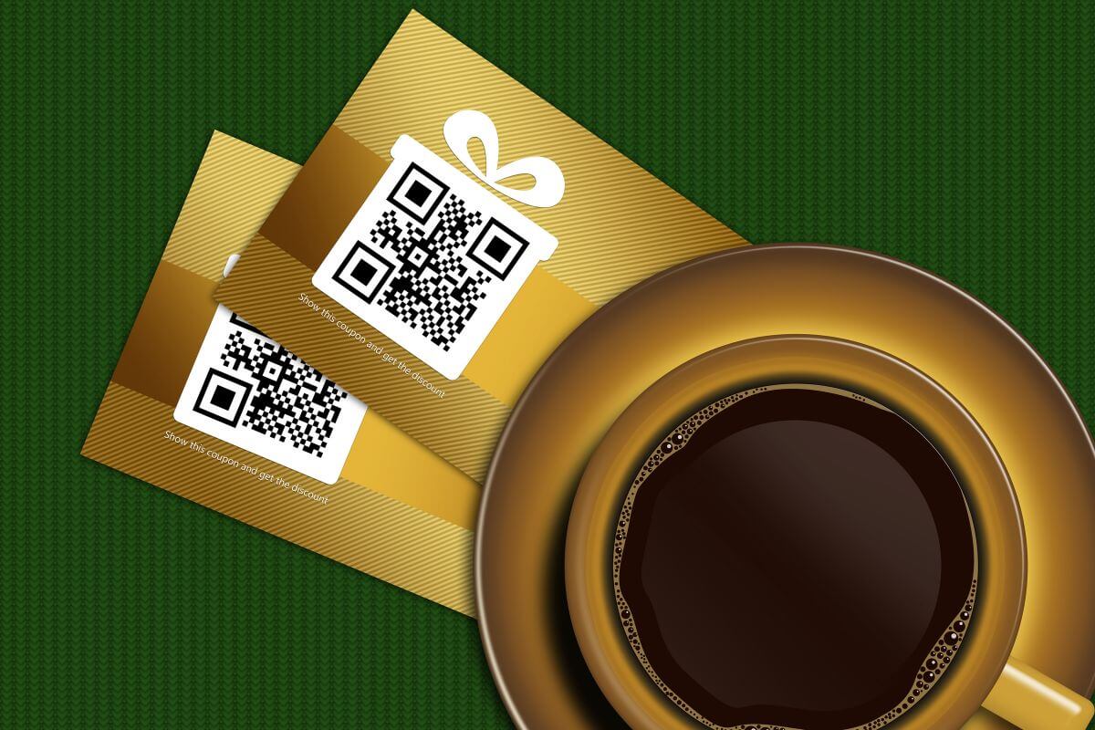The picture tells about a coupon for a coffee date, which is a great way to spend time together without spending much.