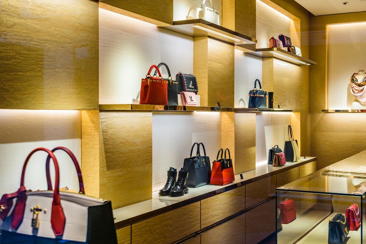 Image of luxury bags.