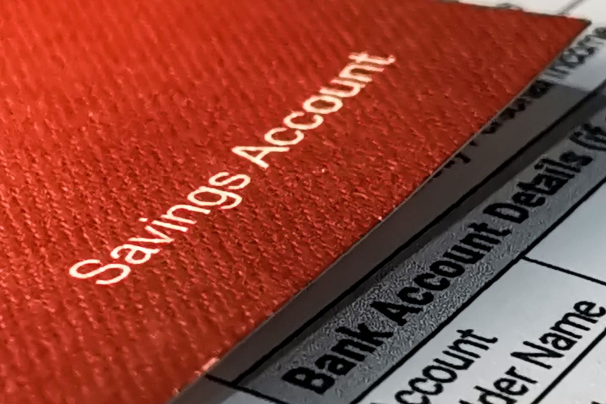 Image of a savings account.