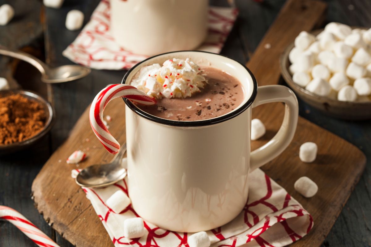 Picture of a hot chocolate drink.