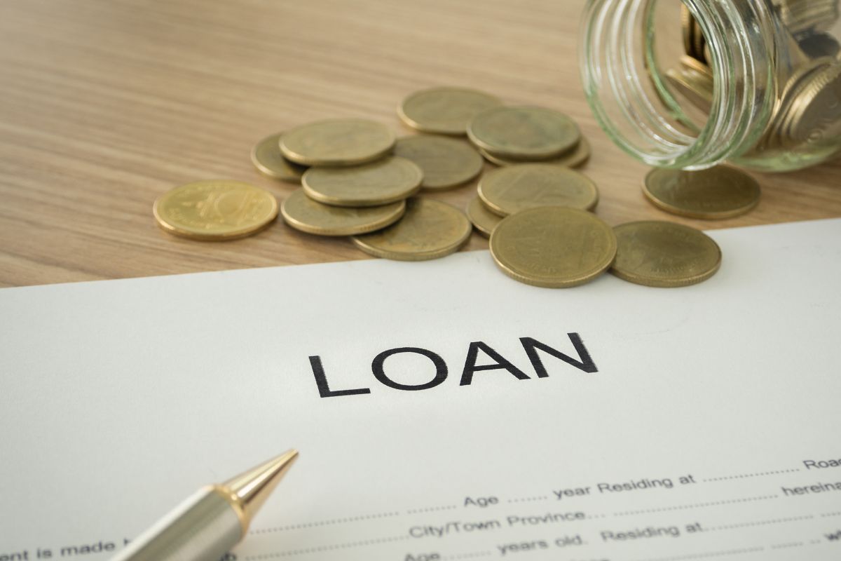 The picture shows savings and loan paper.