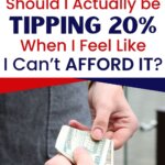 Struggling with tipping on a tight budget? Learn how to balance social expectations and your finances without feeling guilty.