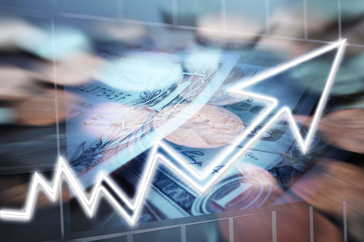 Photo of investment money.