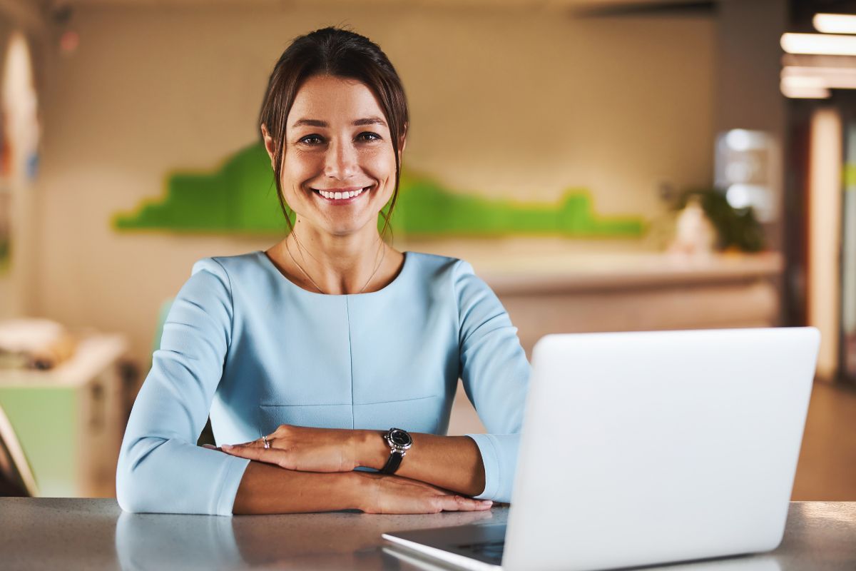 Photo of a virtual assistant.