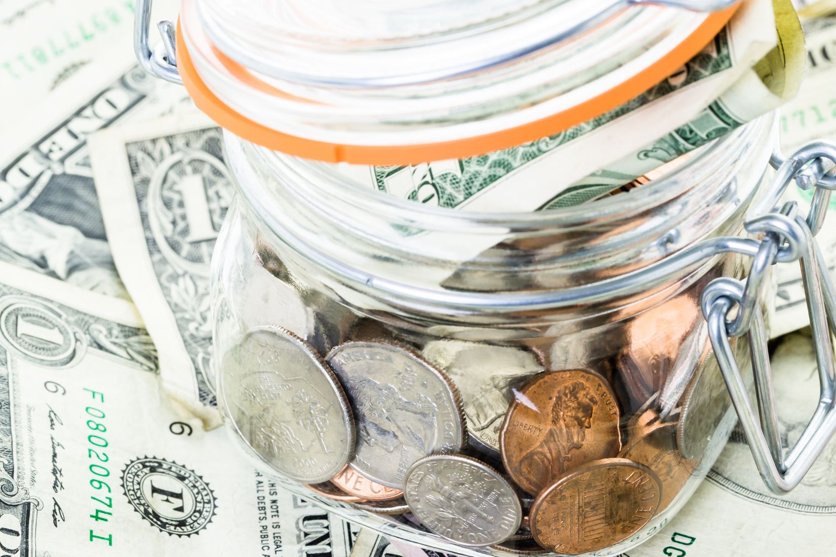 Image of money savings.