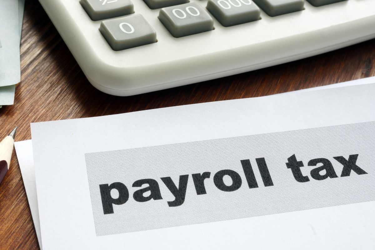Picture of a payroll tax.
