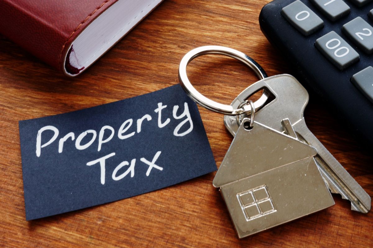 Image of a property tax.