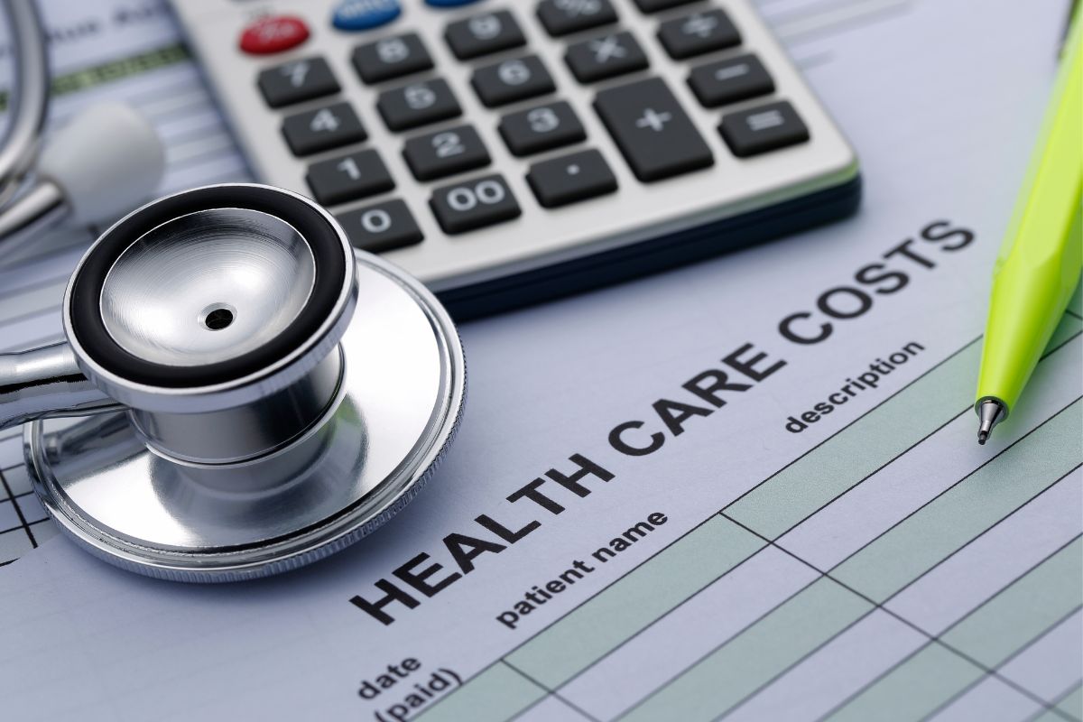 Photo of healthcare cost.
