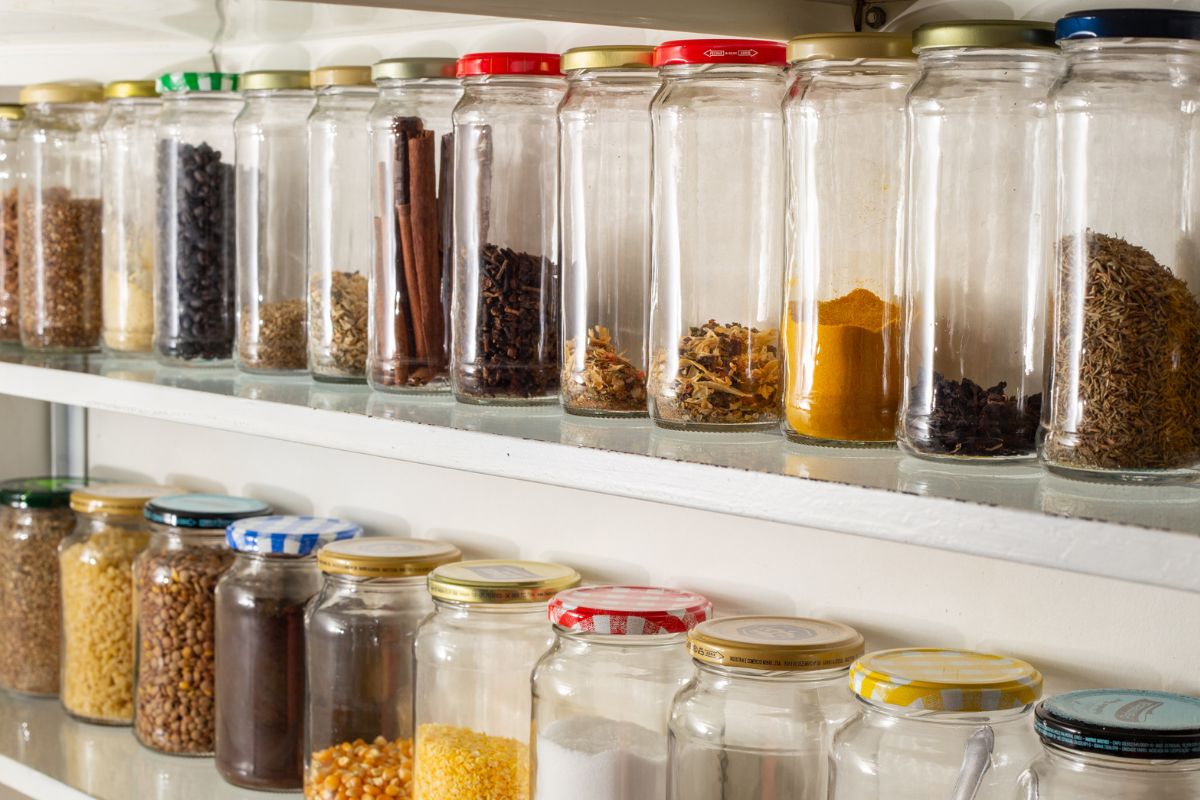 Image of jars with spices.