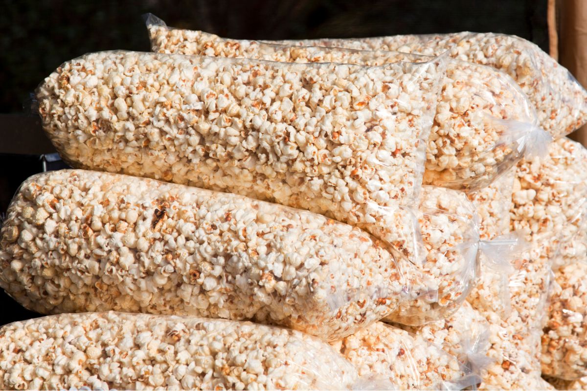 Image of bagged popcorn.