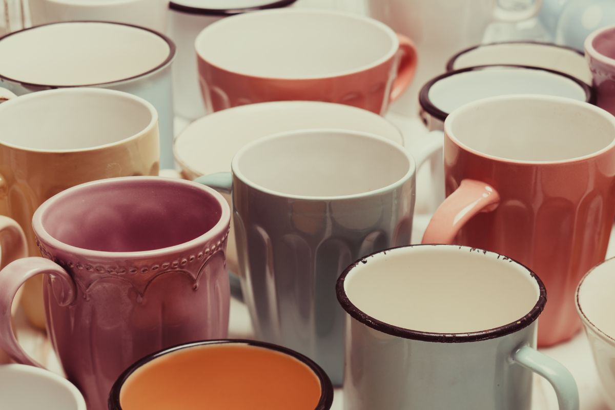 Picture of coffee mugs.