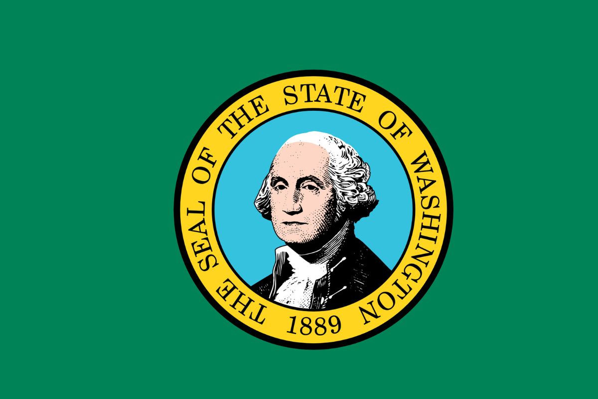 Image of a Washington flag.