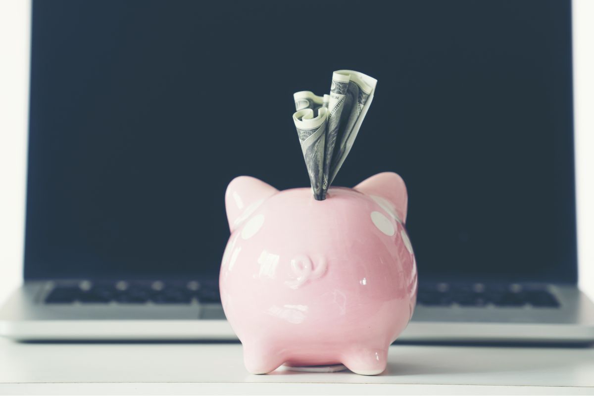 The picture shows savings.