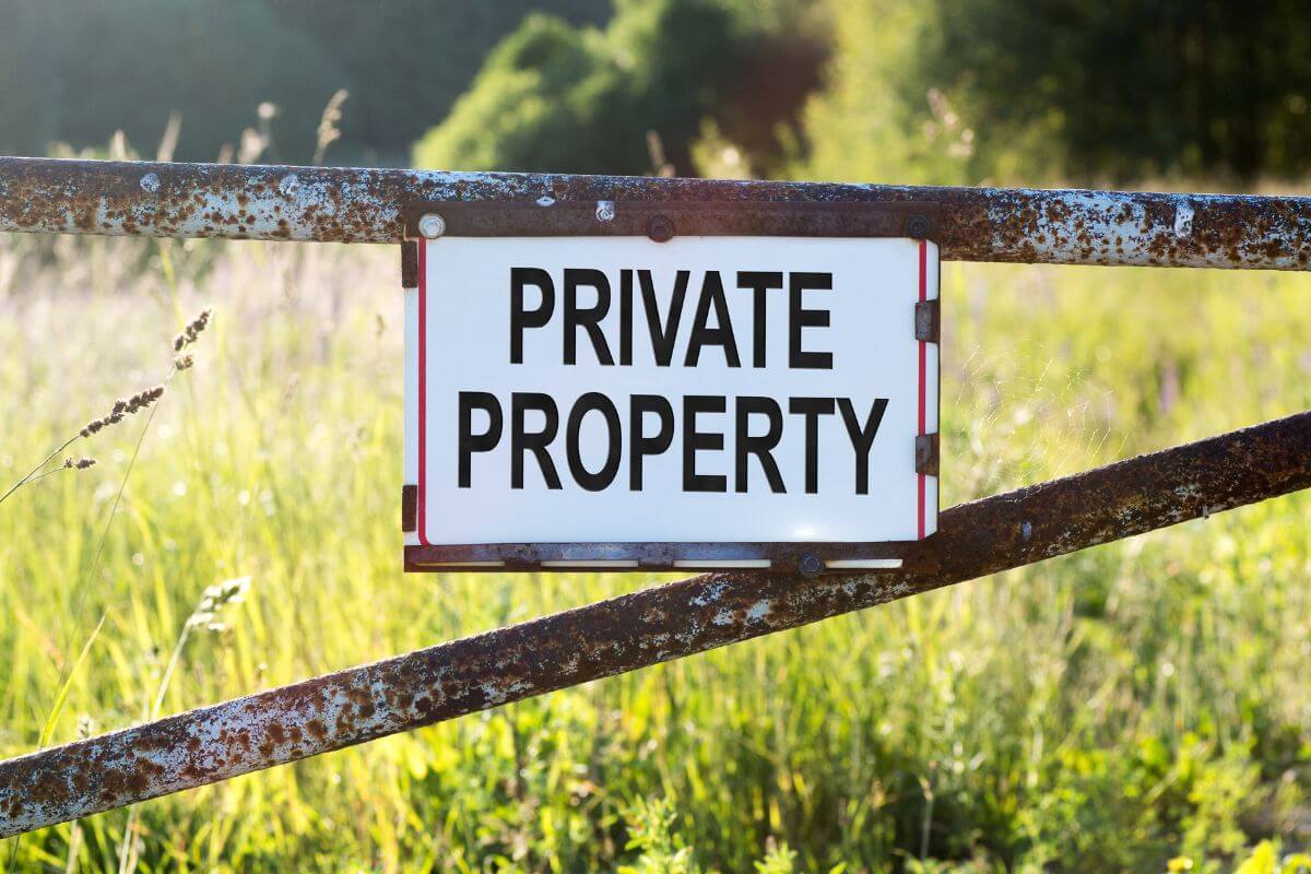 The image tells about the signage with notes referring to private island caretaker which is an ideal job for someone who values peace and quiet.