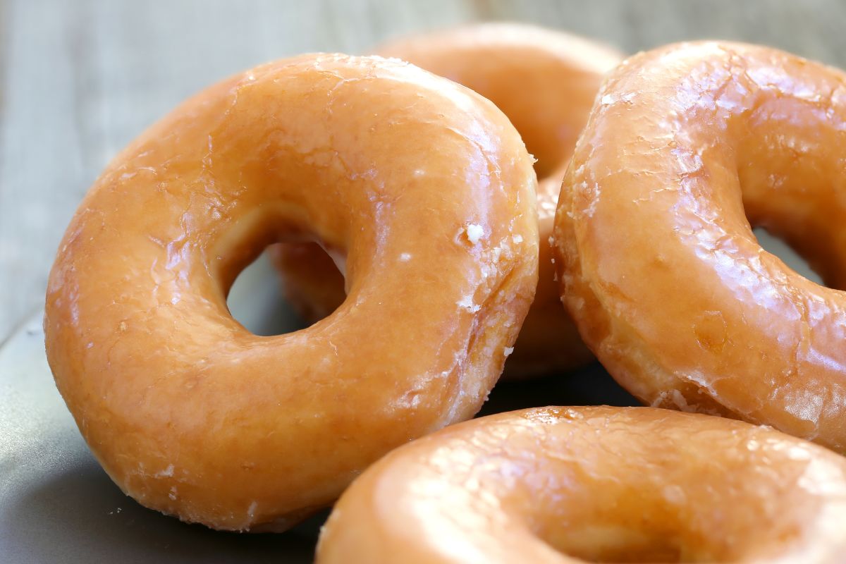 The picture shows donuts.