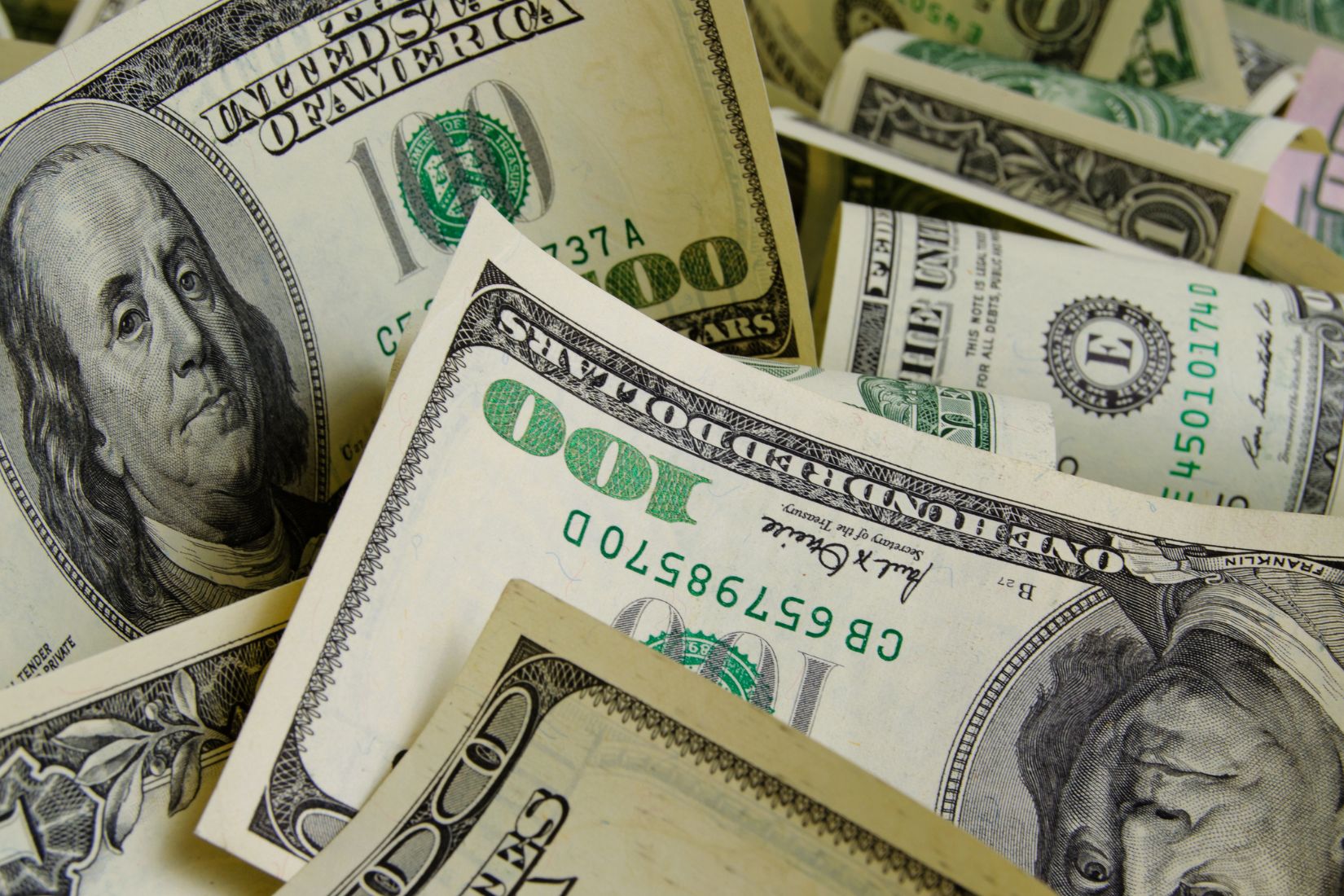 The photo shows money.