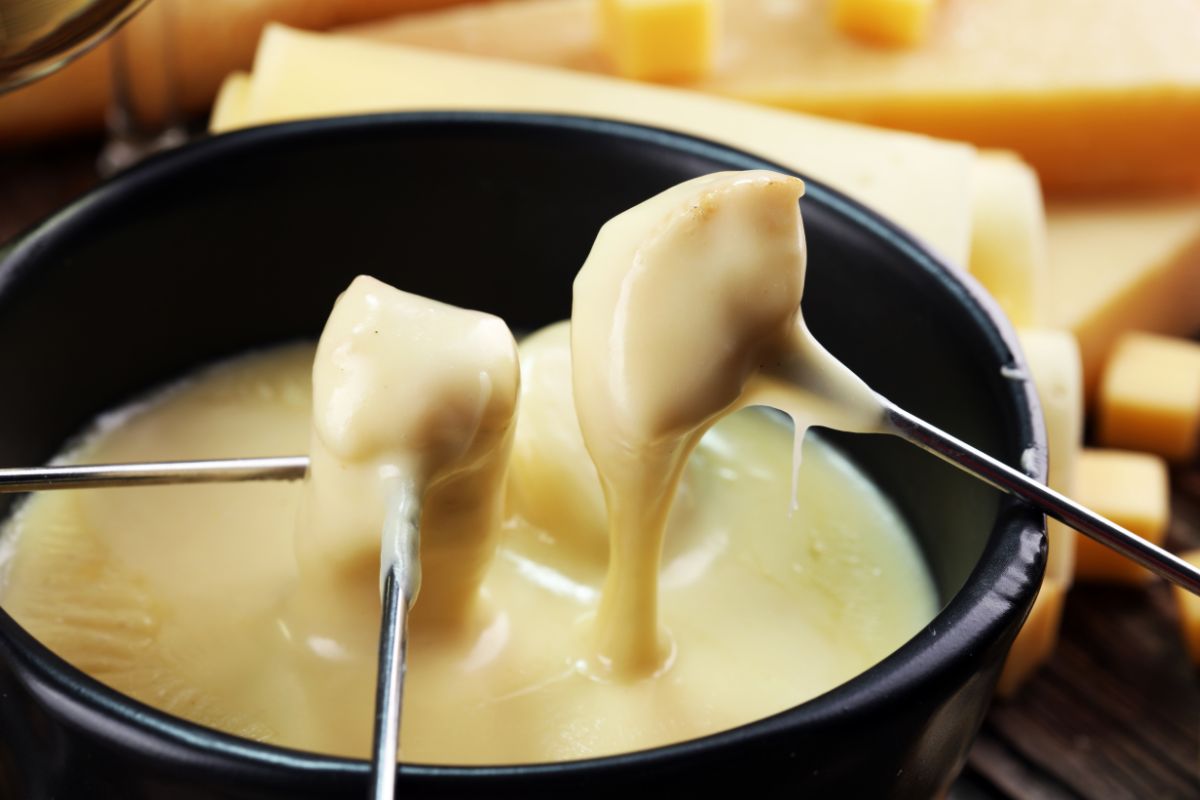 Image of gourmet cheese.