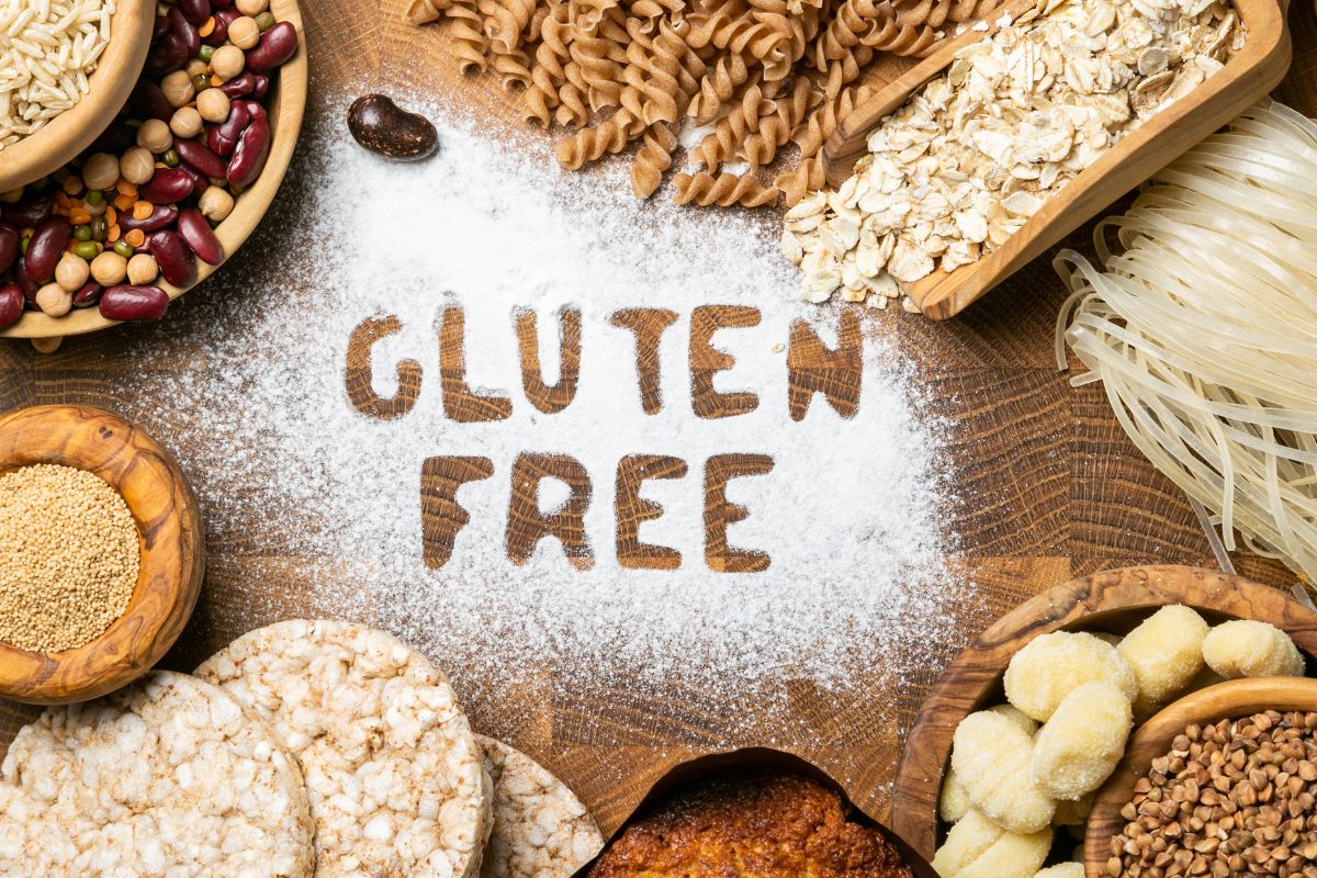 Photo of gluten-free products.