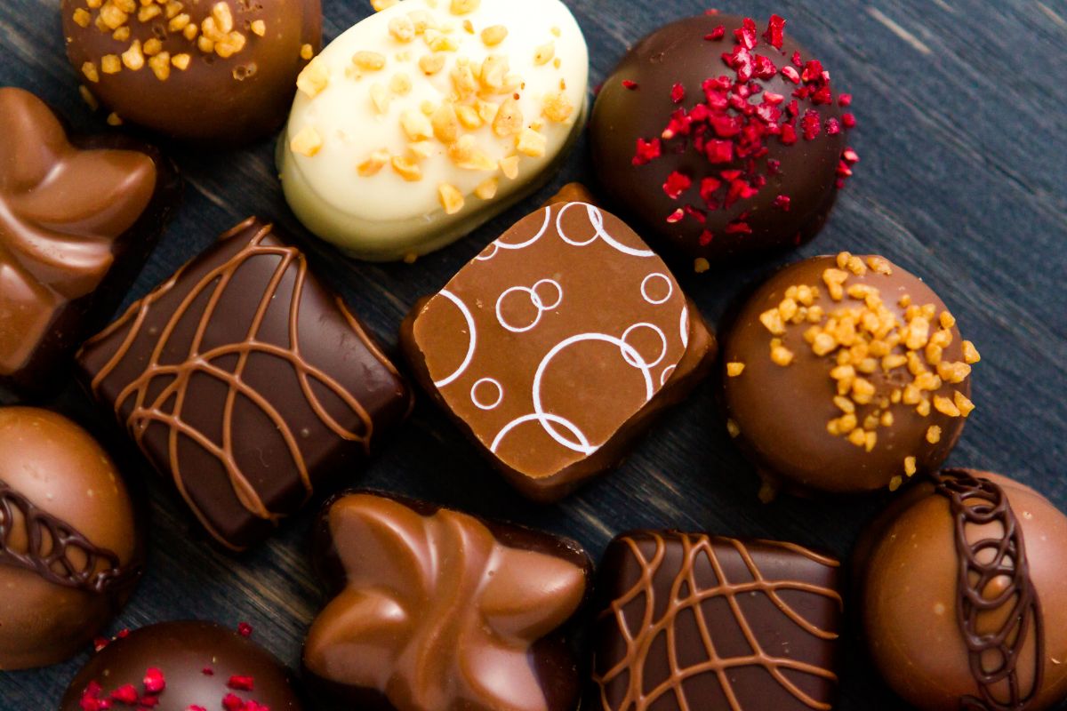 Image of premium chocolates.