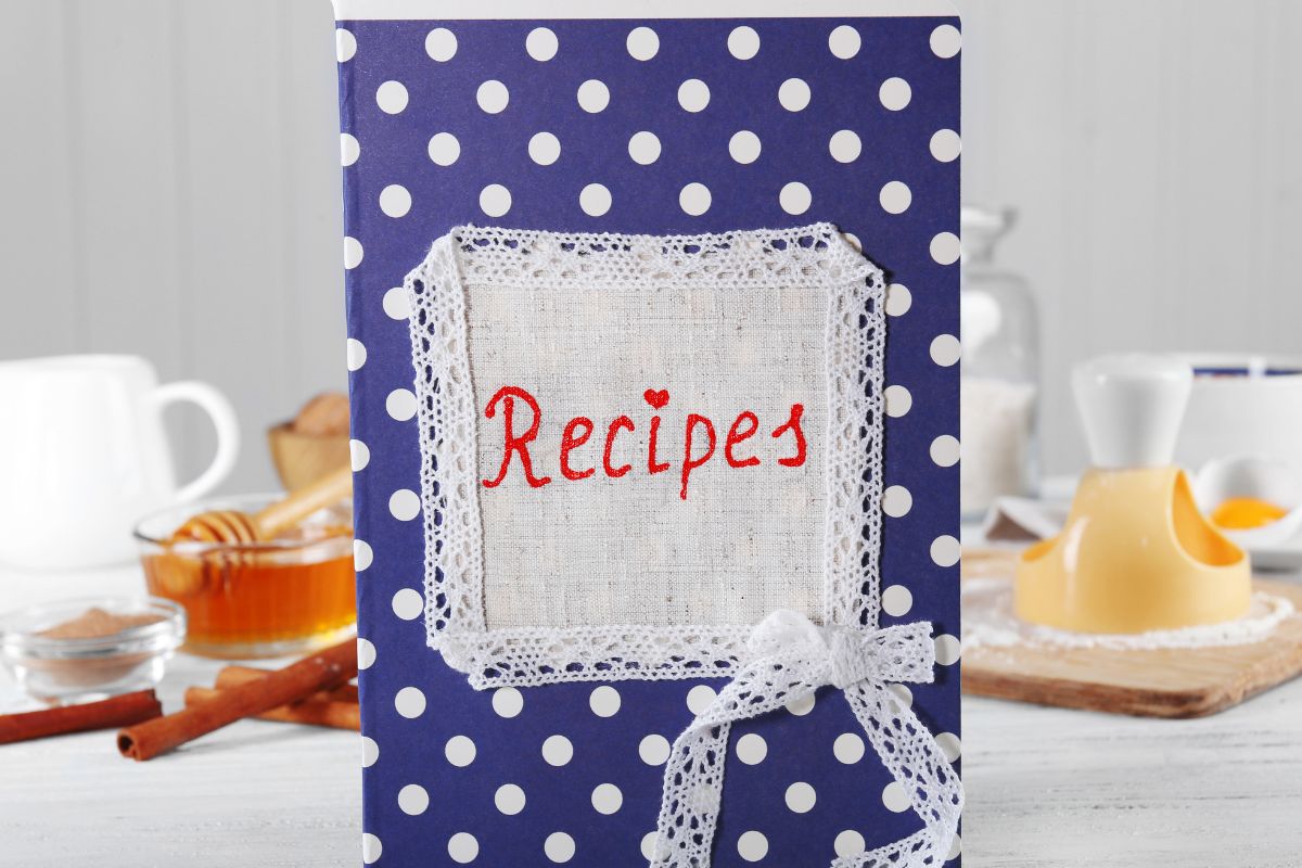 Image of a recipe book.