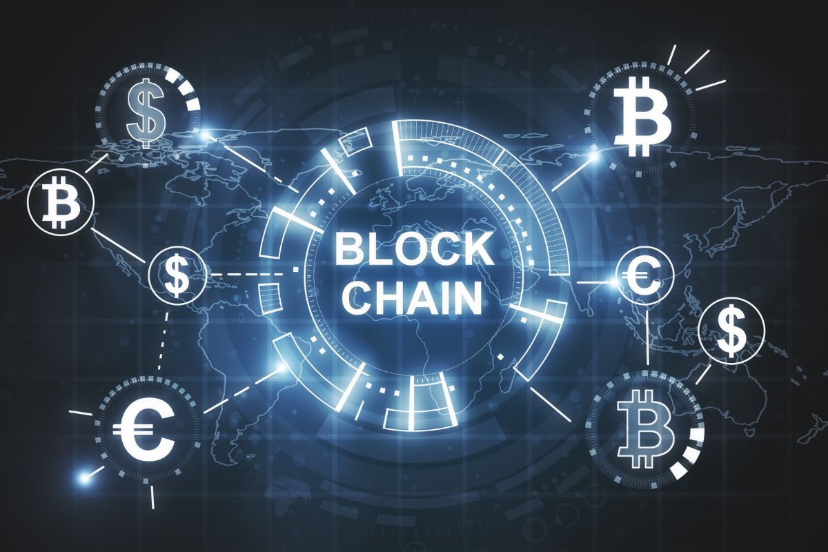 Image of a clock chain concept.