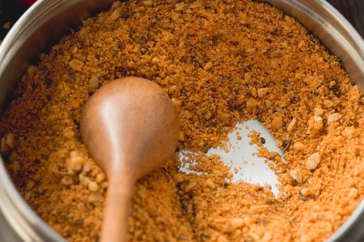 Photo of mixed seasoning.