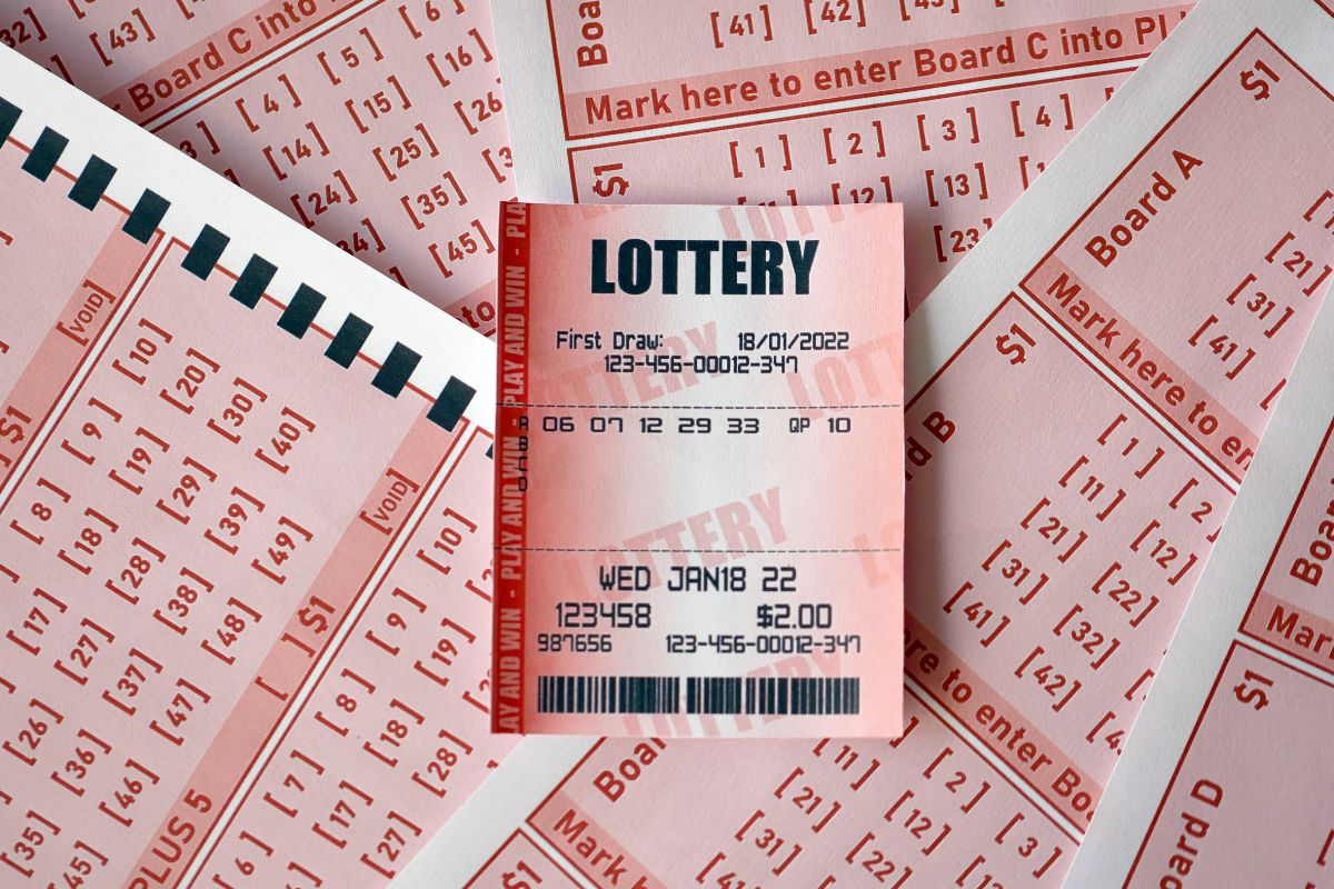 Image of lottery tickets.