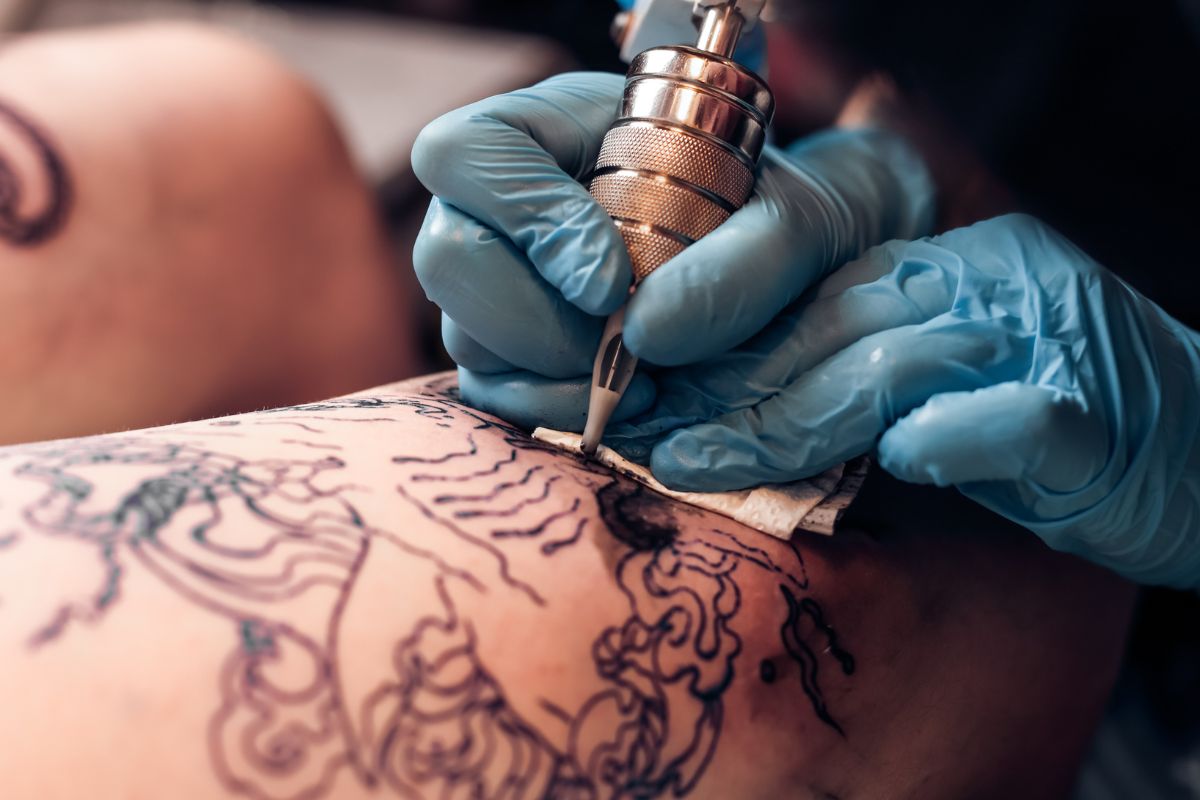 The image shows a tattoo.