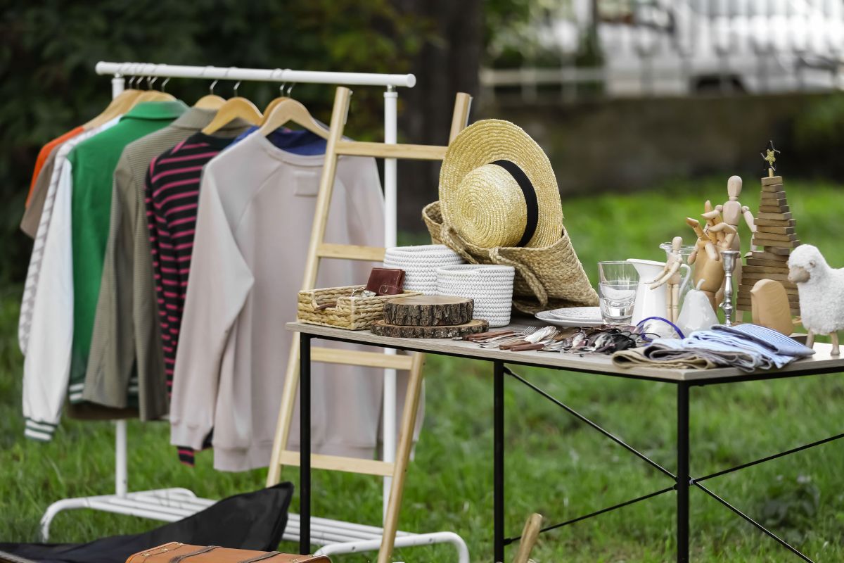 Image of unused items for sale.
