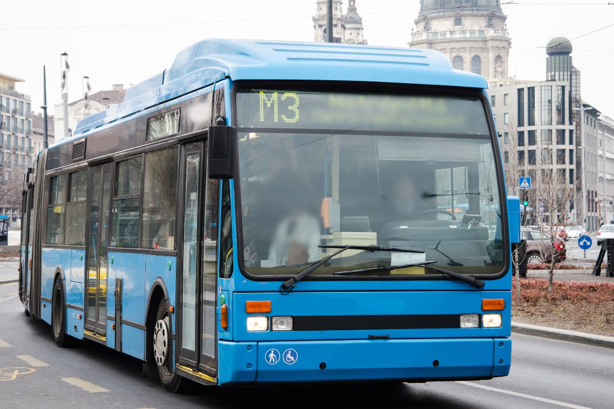 The photo shows a bus transportation.