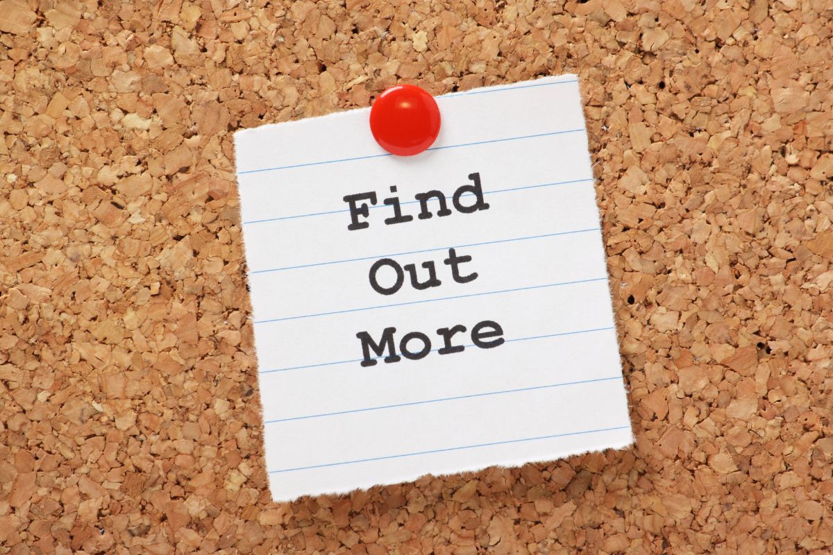 The image shows a piece of paper with notes pinned on the wall indicating that finding ideas on things to do when broke to enjoy yourself without spending money makes life more interesting.