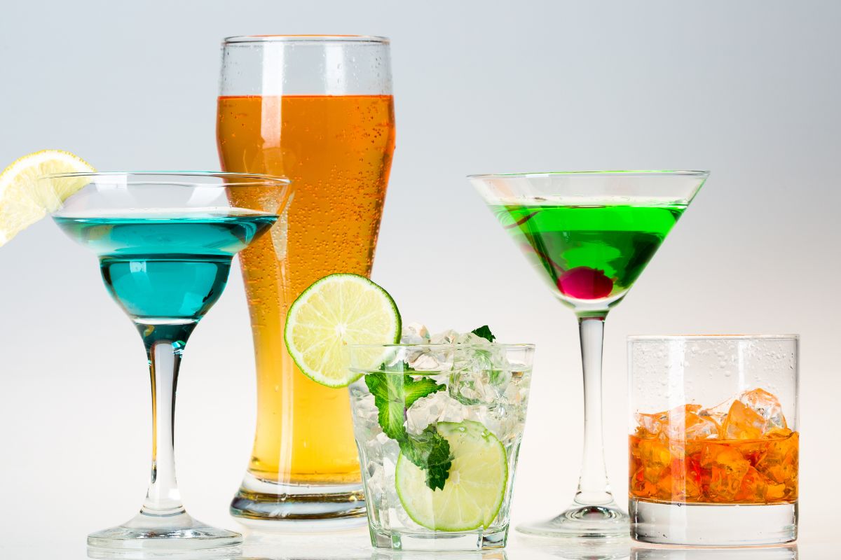 The picture of expensive drinks.