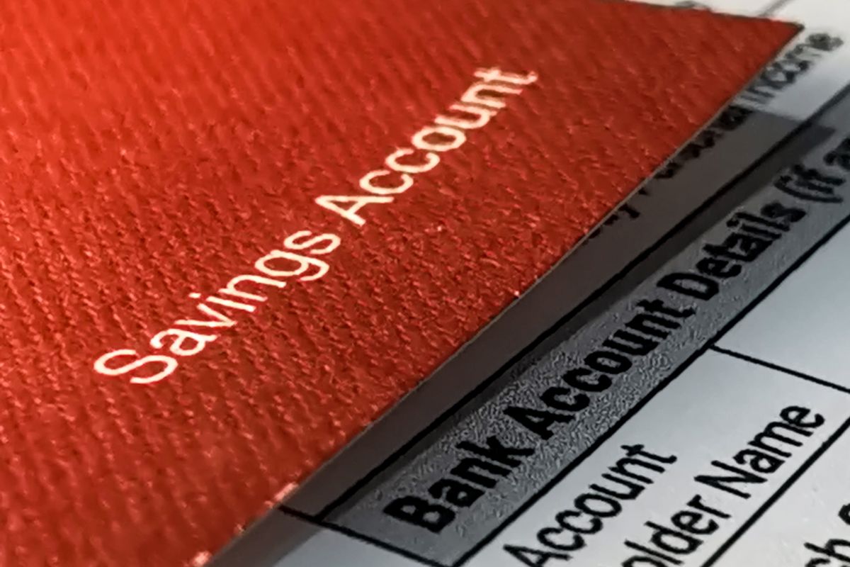 An image of a savings account.