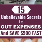 Trying to find money saving ideas that make a difference? These simple life hacks to save money will help you cut expenses fast. If you’re focused on living frugal ideas saving money, these strategies will help you reach your goals!