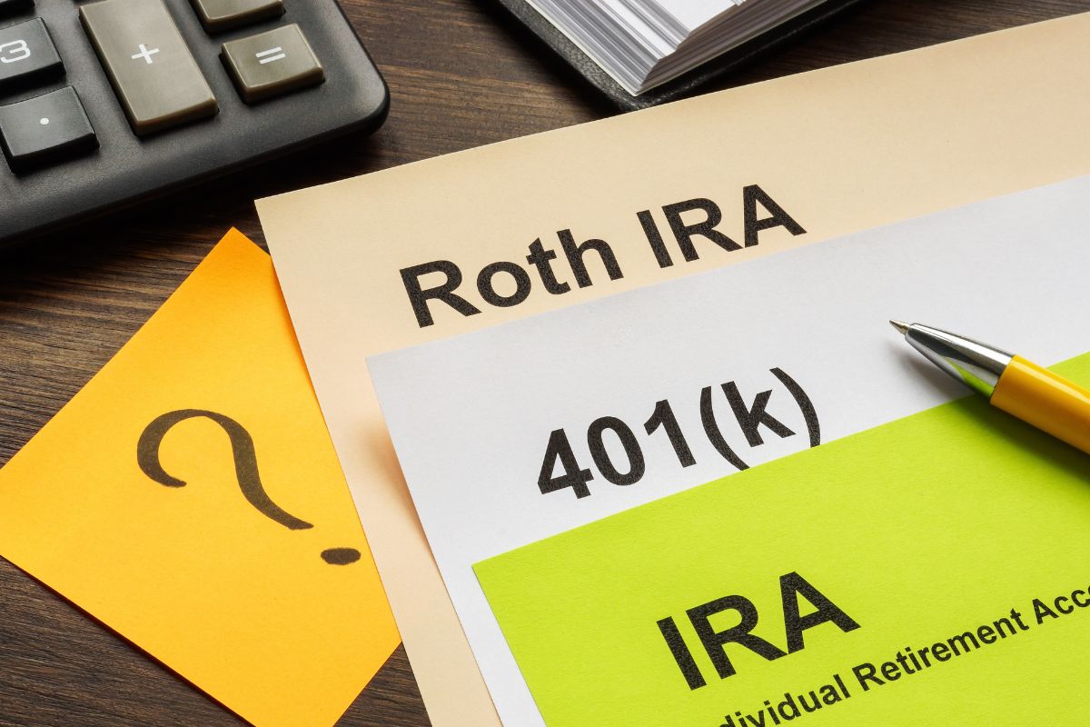 The photo shows tax-advantaged accounts.