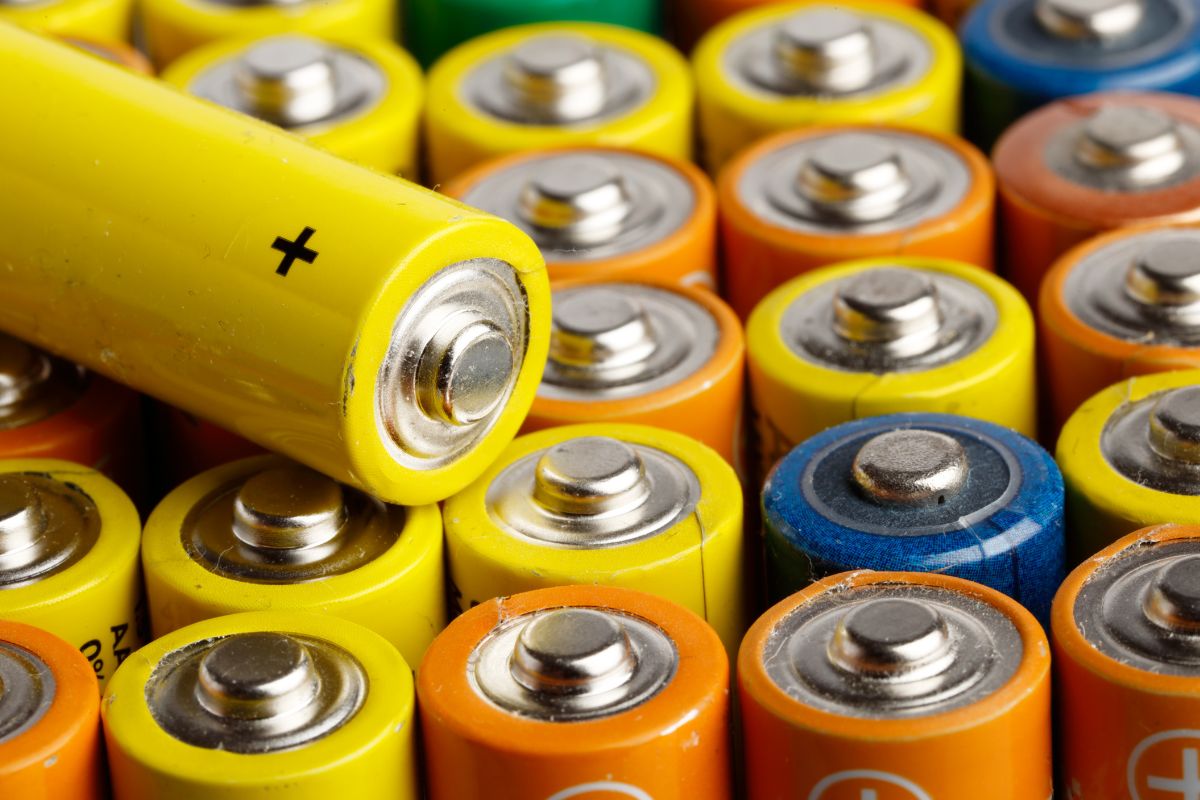 The image tells about a bulk of batteries which refers to purchases in large multipacks to keep your home stocked while lowering costs.
